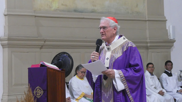 Cardeal Steiner: “Não se trata de procurar culpas, pecados, mas de abrir todo o nosso ser à graça da cruz e da ressurreição de Jesus”