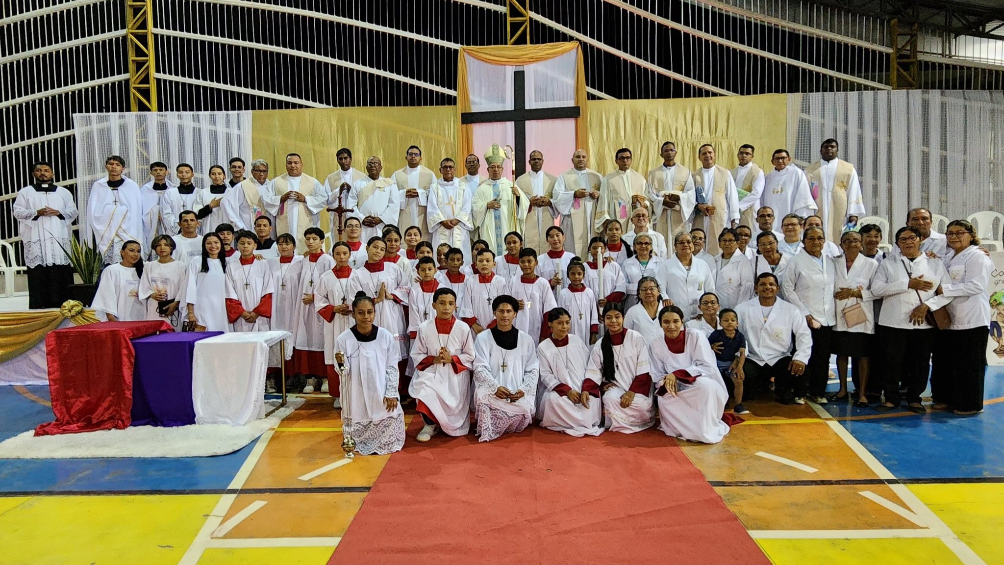 Diocese de Borba celebra Missa Crismal em Novo Aripuanã