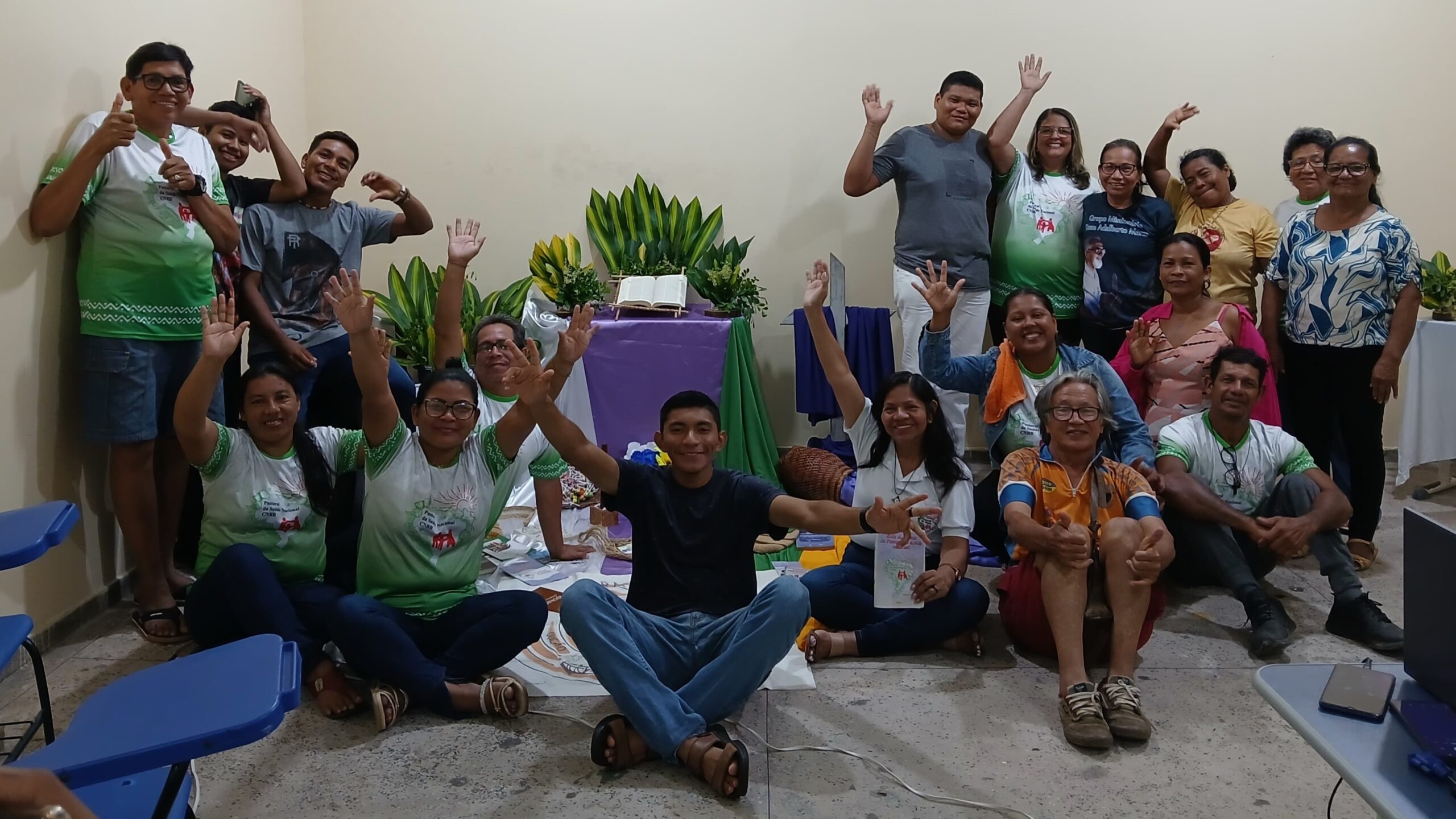 Fomação da Pastoral da Saúde Norte 1 em São Paulo de Olivença