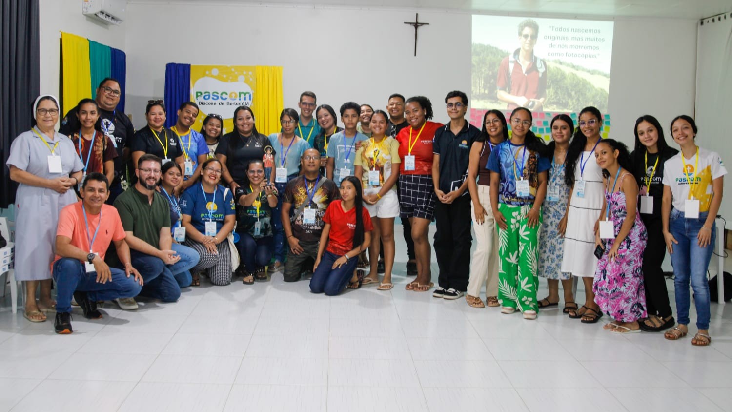 Encontro Formativo da PASCOM Diocesana de Borba: comunicar com espírito de serviço, fé e comunhão