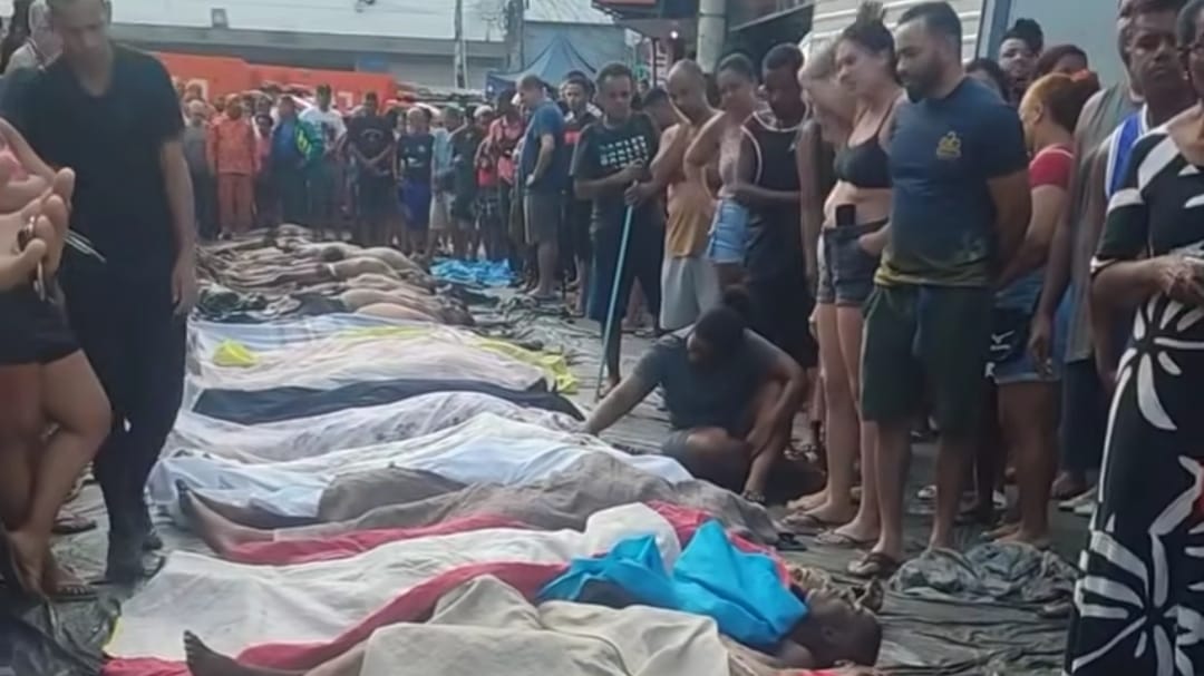 Mais de 120 mortos no Rio de Janeiro: outro episódio da violência incontrolada