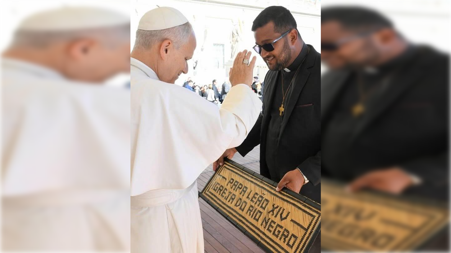 A Igreja do Rio Negro recebe a benção de Papa Leão XIV