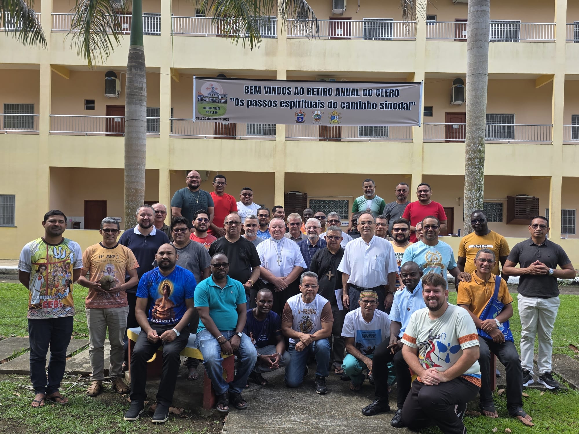 Retiro Anual do Clero reúne três Igrejas Locais do Regional Norte 1 em Coari