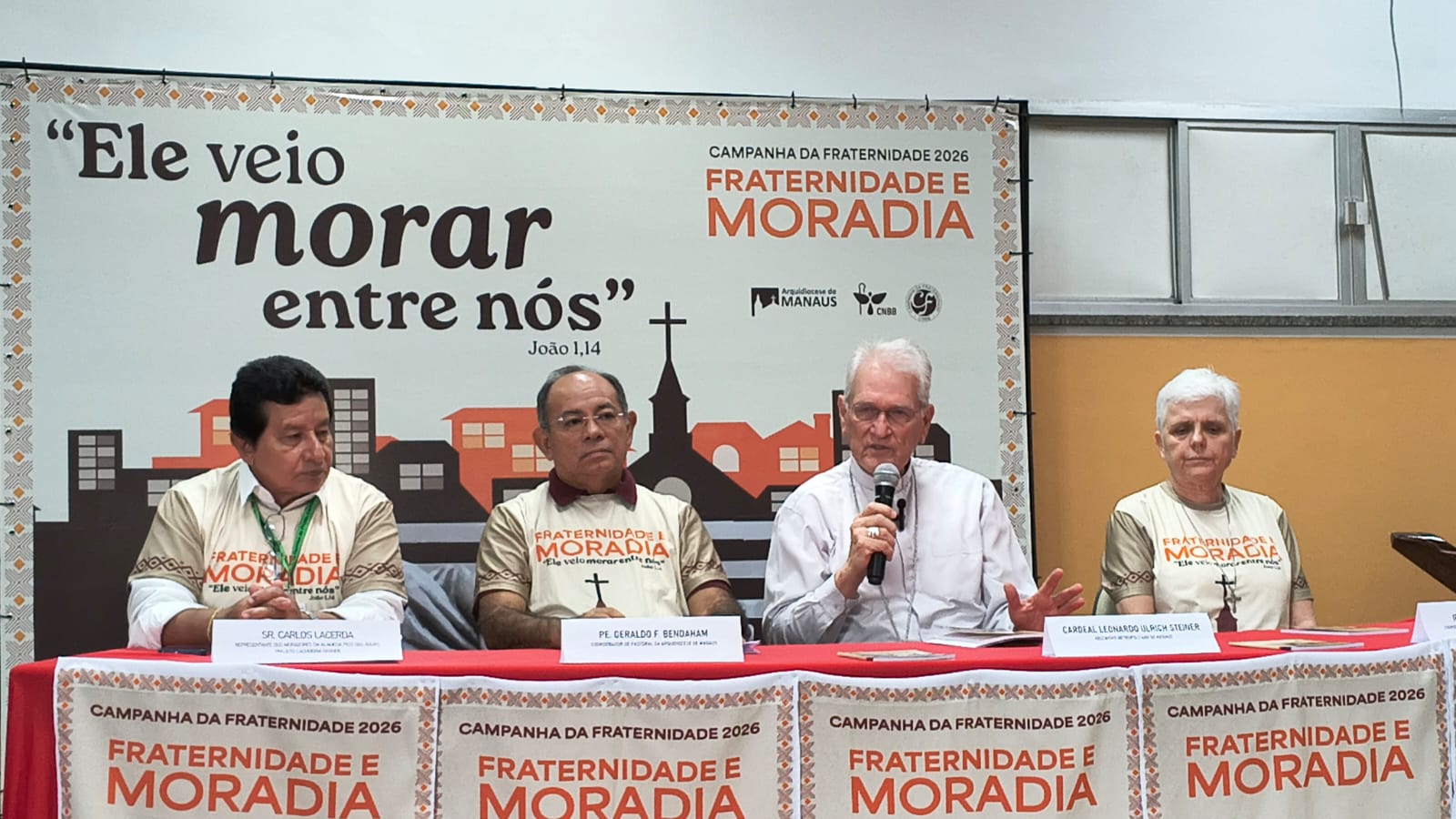 Arquidiocese de Manaus realiza Coletiva de Imprensa da Campanha da Fraternidade 2026