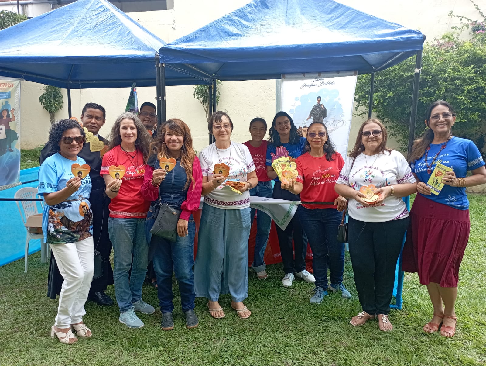 Rede um Grito Pela Vida realiza ação sobre o Tráfico de pessoas em Manaus