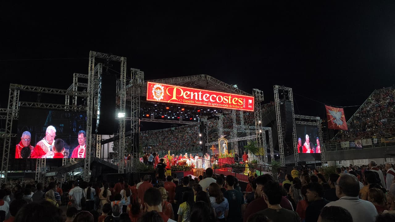 Arquidiocese de Manaus reúne mais de 70 mil pessoas na Solenidade de Pentecostes 2026