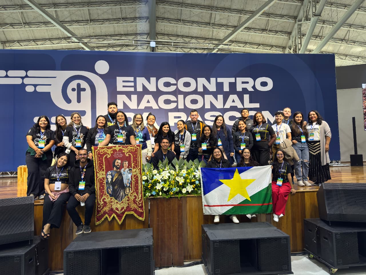 Pasconeiros Regional Norte 1 participam do 9º Encontro Nacional da Pascom, em Aparecida