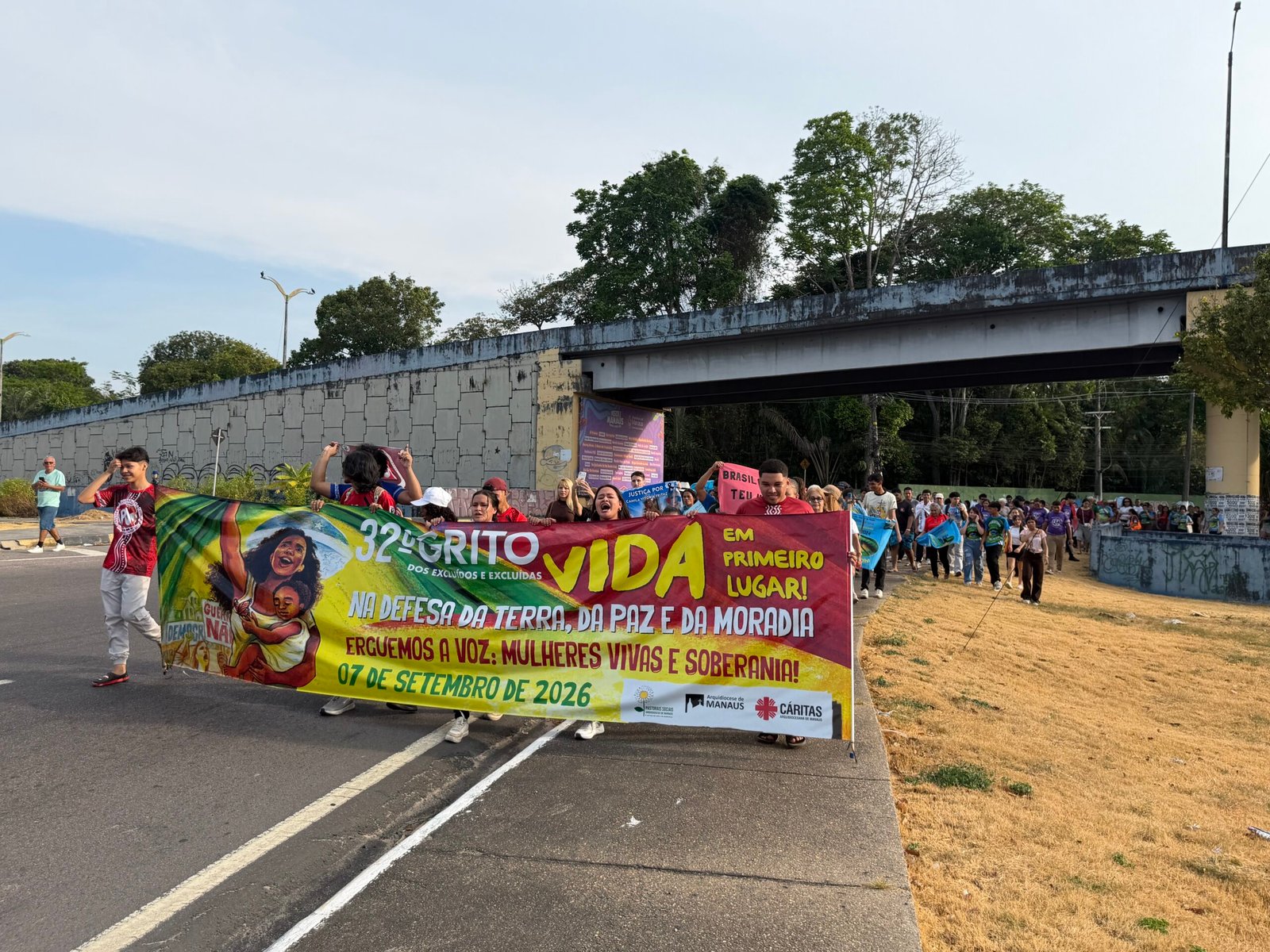 “Vida em Primeiro Lugar!”, Arquidiocese de Manaus realiza 32ª Edição do Grito Excluídos